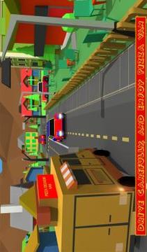 Blocky Pizza Delivery游戏截图2