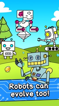 Robot Evolution - Clicker Game游戏截图1