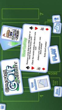 Crystal Golf Solitaire游戏截图1