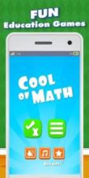 Cool of Math Mathematics Quiz Games游戏截图1