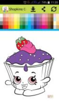Coloring Book For Shopk Fans游戏截图3