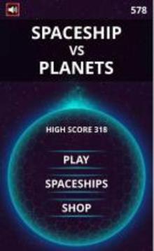 Spaceship vs Planets游戏截图1