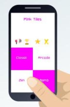 Pink Tiles Piano游戏截图1