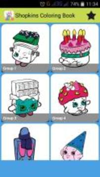 Coloring Book For Shopk Fans游戏截图2