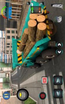 城市货运车2017年：施工Sim 3D游戏截图3