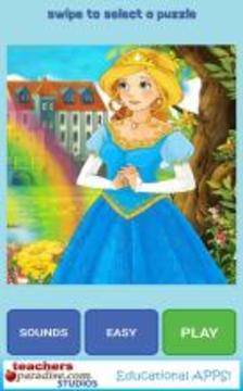 Princess Puzzles Girls Games游戏截图2