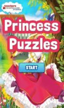 Princess Puzzles Girls Games游戏截图1