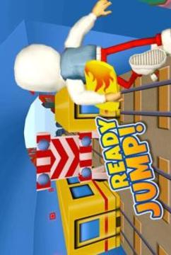 3D Train Castle Kids Surf Run游戏截图2