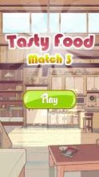 Tasty Food Match 3游戏截图1