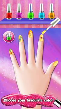 Nail Paint Salon & Spa游戏截图4