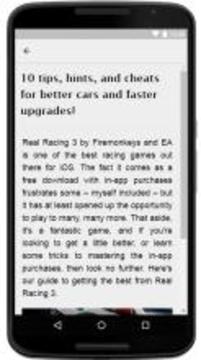 Guide Real Racing 3游戏截图4