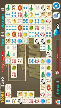 Jungle Mahjong : Connect 2游戏截图5