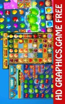 Fruit Fun Splash-Match 3 Classic游戏截图2