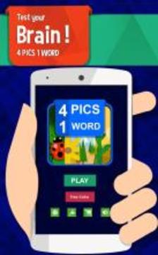4 pics 1 word : picture quiz游戏截图1