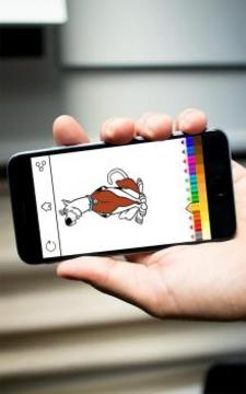 Kids Coloring Scooby Dog游戏截图3