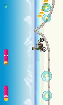 The crazy lil drive motobike ron游戏截图2
