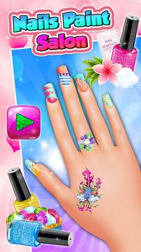 Nail Paint Salon & Spa游戏截图1