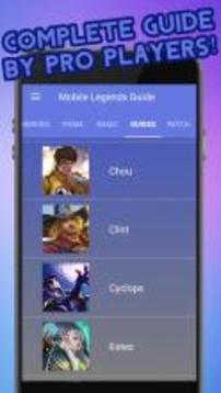 Guide for Mobile Legends游戏截图4