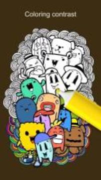 Doodle Coloring Books游戏截图1