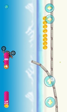 The crazy lil drive motobike ron游戏截图4