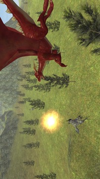 Flying Fire Drake Simulator 3D游戏截图4