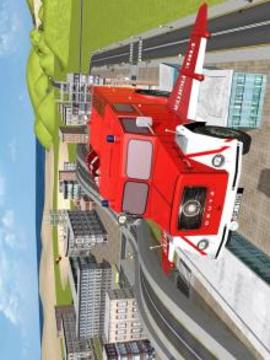 Flying Firetruck City Pilot 3D游戏截图5