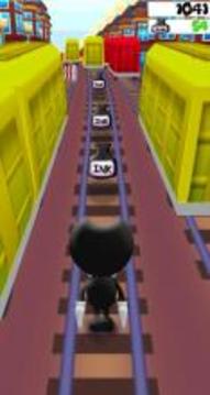 Subway Bendy - Ink Machine Runner游戏截图1
