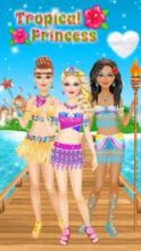 Tropical Princess: Girls Games游戏截图1