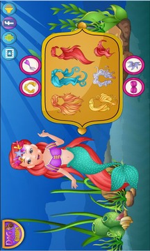 Mermaid Dress Up - Sena Mermaid Dress up游戏截图2