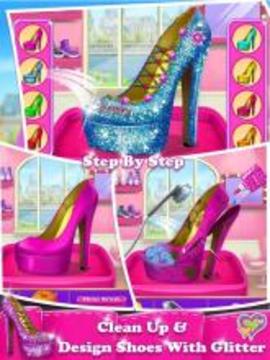 Shoe Designer Shop : Shoe Spa and Decor For kids游戏截图3