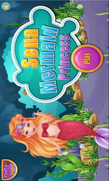 Mermaid Dress Up - Sena Mermaid Dress up游戏截图1