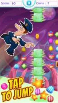 Jumping Postman - Candy Pat Adventure游戏截图1