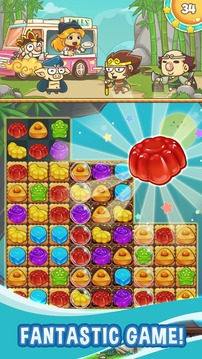 Jelly Sweet - Lollipop Crush match 3 Free Puzzle游戏截图3