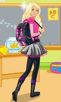 Dress Up Barbie Back to School游戏截图2