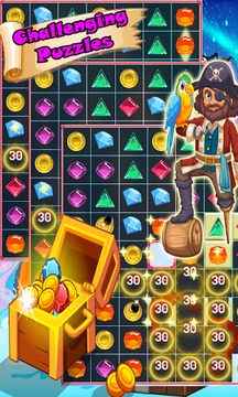 Pirate Jewels Quest Classic游戏截图3