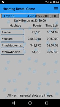 Hashtag Rental Game游戏截图1