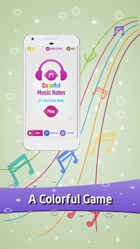 Colorful Music Notes游戏截图1