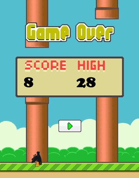 Flappy Bro游戏截图3