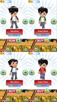 Subway Shiva Runner 3D游戏截图2