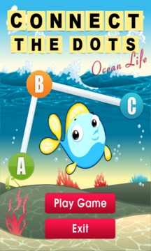 Connect the Dots - Ocean Life游戏截图1