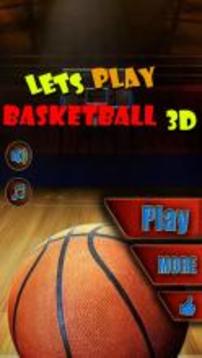 Lets Play Basketball 3D游戏截图1