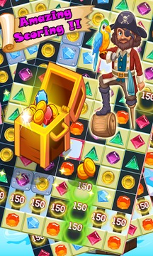 Pirate Jewels Quest Classic游戏截图2