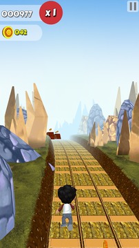 Subway Shiva Runner 3D游戏截图1