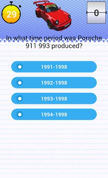 Quiz for Porsche 993 911 Fans游戏截图3