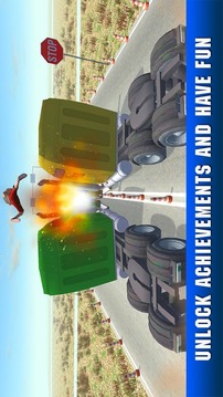Dummy Truck Split Crash Test游戏截图4