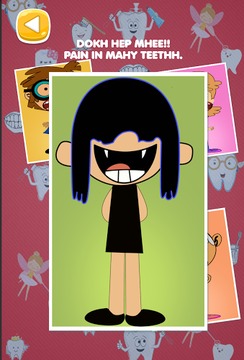 Loud house Dentist game <3游戏截图1