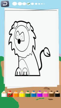 funny animals coloring book游戏截图5