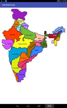 India Map Puzzle游戏截图5