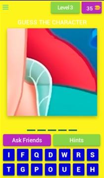 Guess the cartoon character游戏截图3