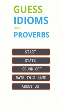 Guess Idioms and Proverbs游戏截图1